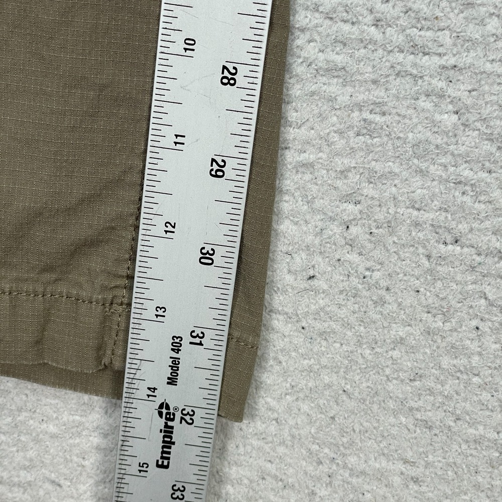 BYLT Pants Weekender Mens Large Brown Ripstop Cargo Drawstring 34x32 - Picture 7 of 11